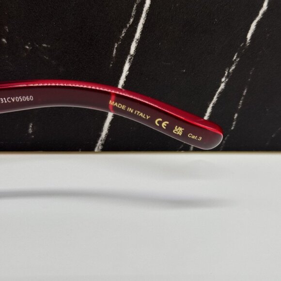 NEW GUCCI SUNGLASSES GG1719S 004 RED WOMEN EYEWEAR - Picture 9 of 10